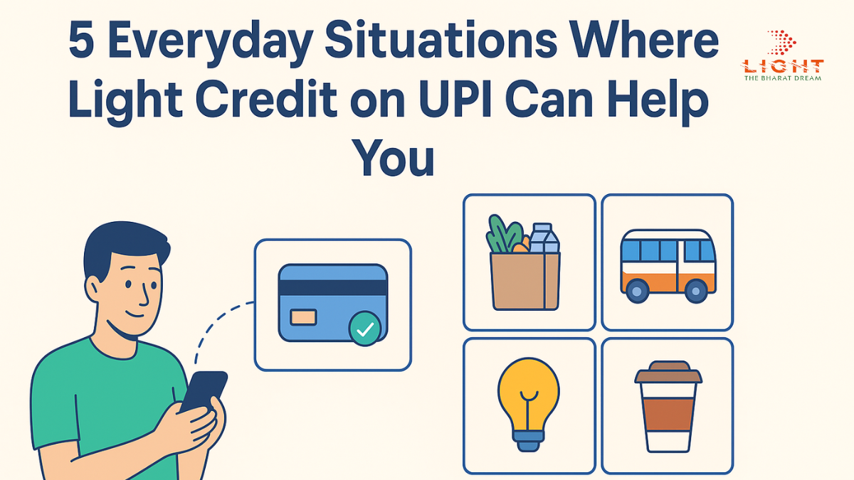 5 Everyday Situations Where Light Credit on UPI Can Help You