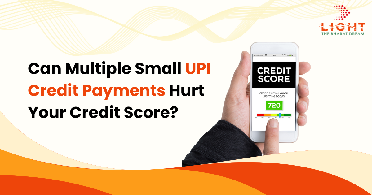 Can multiple UPI credit payments affect the credit score